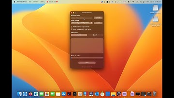 Create Bootable Windows USB Media in MacOS