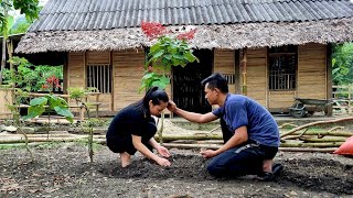 single mother: building a new future together - gardening - cooking |Ly Tieu An