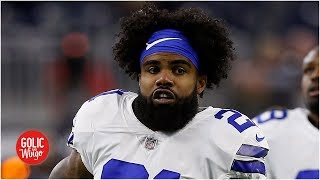 NFL running backs could separate from the players union | Golic and Wingo screenshot 4