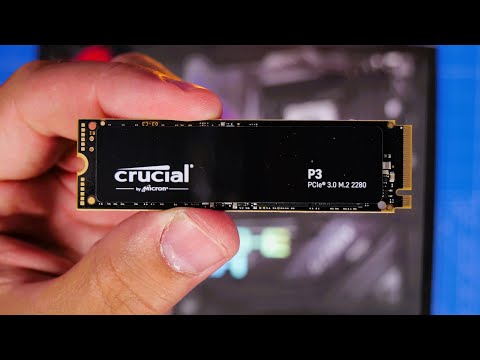 SSD NVMe PCIe M.2 Crucial P3 Plus - 4 To, 3D NAND (édition Acronis) –