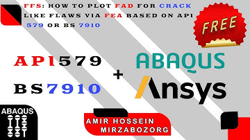 FFS: How to plot FAD for crack like flaws via FEA based on API 579 or BS 7910