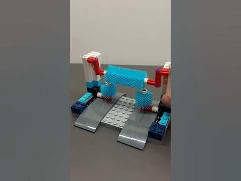 Автомойка из лего - YouTube