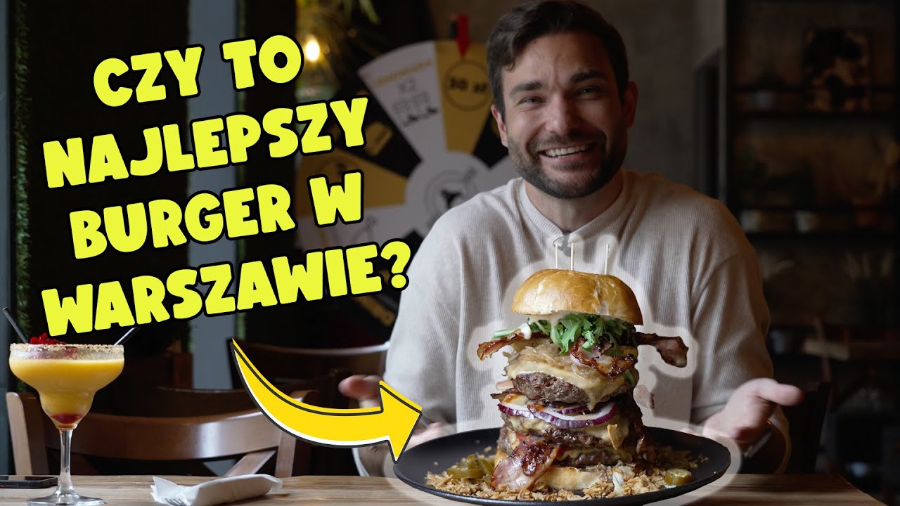 NAJLEPSZY BURGER W WARSZAWIE!? 3 Burgery w Warszawie, Które MUSISZ