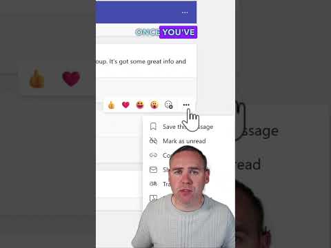 How to Save and Bookmark Microsoft Teams Messages and Posts in Seconds (2023)