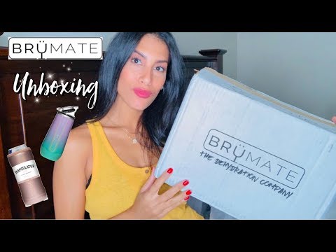 Unboxing BruMate Glitter Reflex Blue 