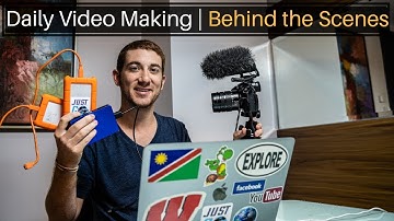 Behind the Scenes of My Life (Daily Video Making)