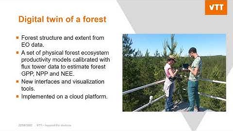 273 Forest Digital Twin, for Phi week 2020