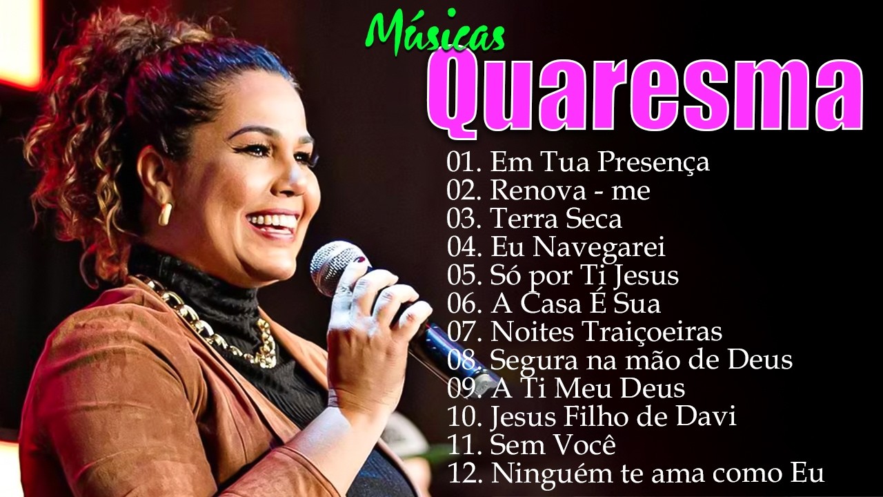 Louvores de Eliana Ribeiro Que Tocam o Coração ✝️ Especial Quaresma  💧 Purifica-me Senhor