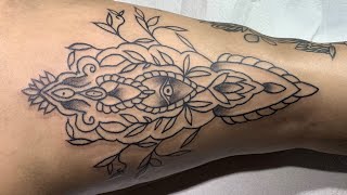 Mandala Tattoo Time Lapse