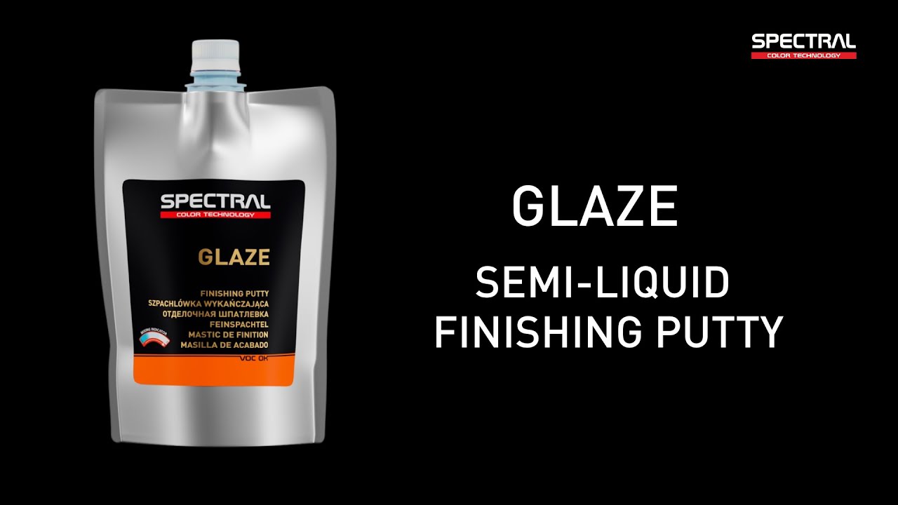 [EN] SPECTRAL GLAZE - semi-liquid finishing putty