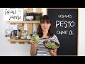 Pesto vegan, proteinreich & ohne Öl | aus weissen Bohnen