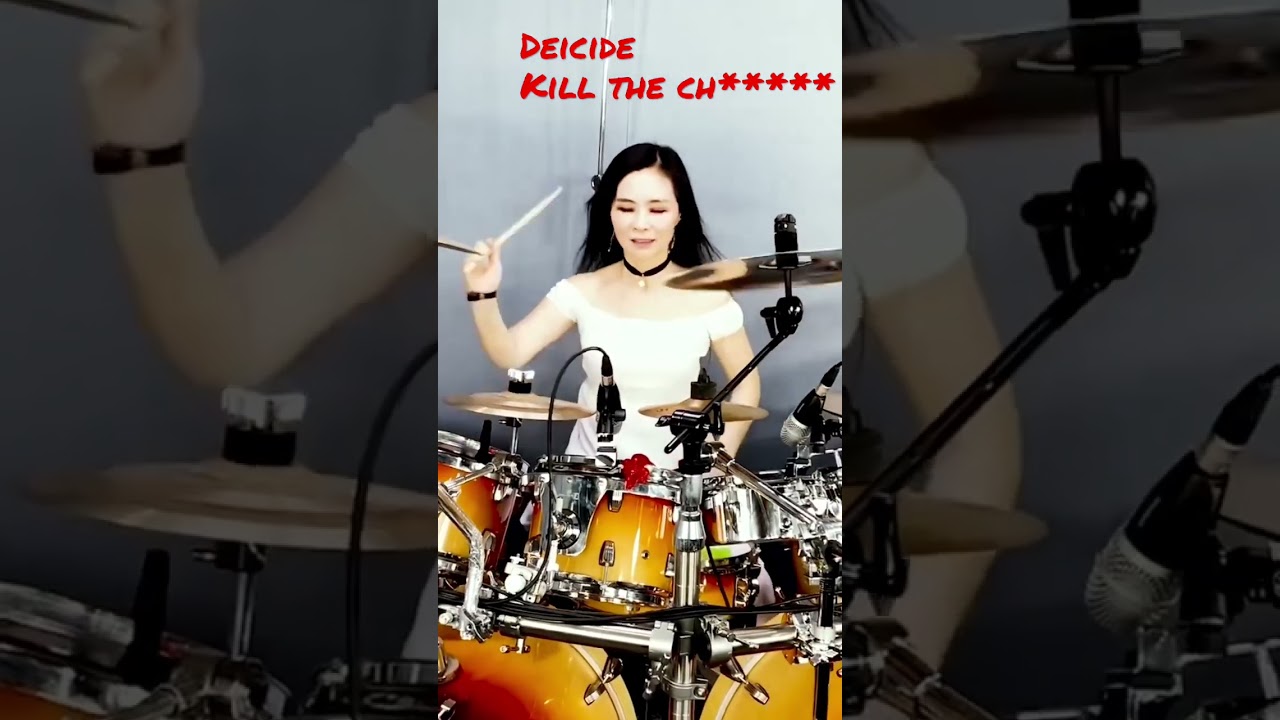 @ deicide - Kill the ch****/#drumcover @Ami Kim @ArtisanTurk Cymbals @Band Mizy