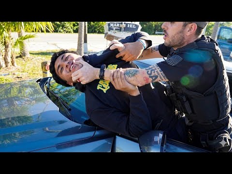 Cocky Teens In Their Mustang Arrested