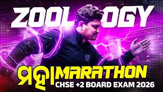 CHSE +2 ZOOLOGY Marathon in Odia 🔥 One Shot Selection + Revision Questions 💯 Odisha Board Class 12