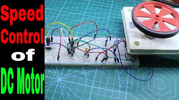 Speed control of a 12v DC motor using 555 timer IC | NE555 project