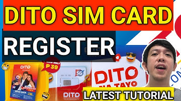 PAANO MAG REGISTER NG SIM CARD SA DITO | DITO SIMCARD REGISTRATION LATEST