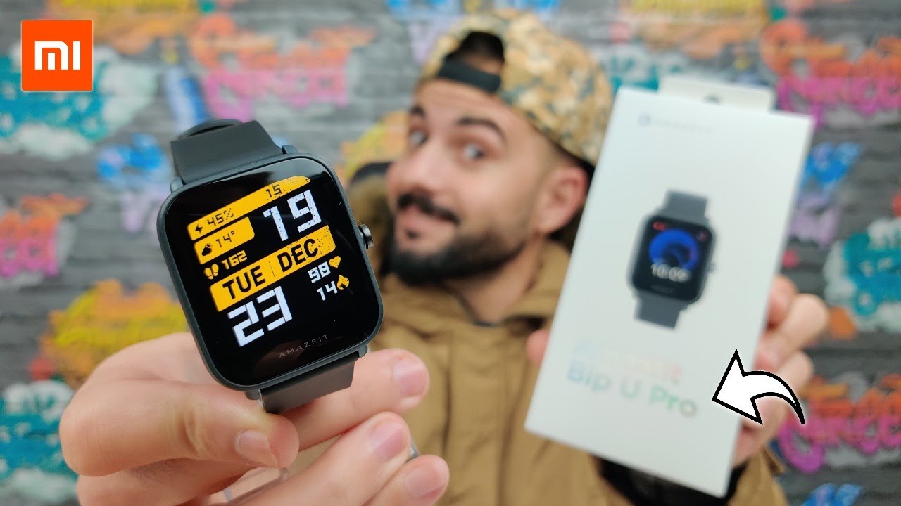 relogio smartwatch xiaomi amazfit bip u pro a2008 black preto