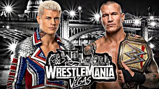 WWE 2K26 - Cody Rodes  Vs . Randy Orton Wrestlemnia 42  Live stream