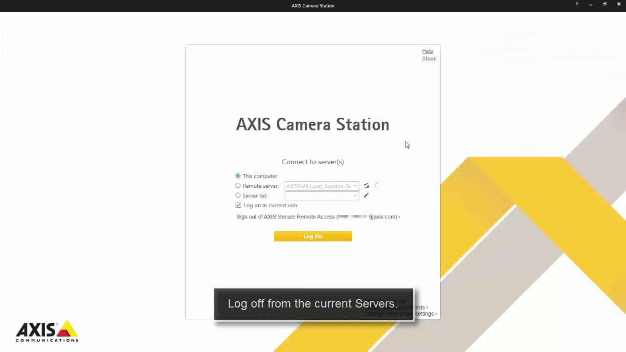 axis secure remote access