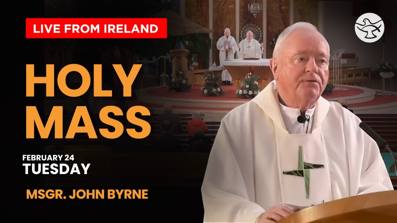 Catholic Mass Today | 24 February 2026 | SS. Peter & Paul's Church I Live from Ireland