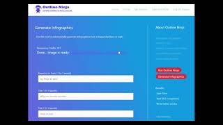 Automatic Infographic Producer - 1 MINUTE! WOW!!