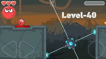 Red Ball 4 | Level 40 | Gameplay Walkthrough