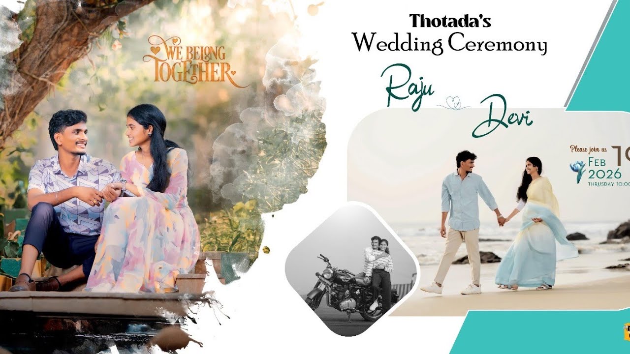 Neela Nilave Pre Wedding Song | Cinematic Love Video | Raju & Devi | 4K