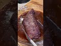 I tried cooking steak in consomé