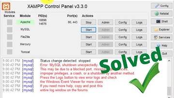 How to Fix “MySQL Shutdown Unexpectedly” in XAMPP (Step-by-Step Guide)