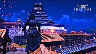 Assassin's Creed Shadows | Naoe Stealth Kills and Aggressive Combat | Infiltrating Osaka Castle