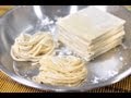 Egg Noodles and Egg Wonton Sheets (Ba Mee Kai with Pan Gieaw Kai)