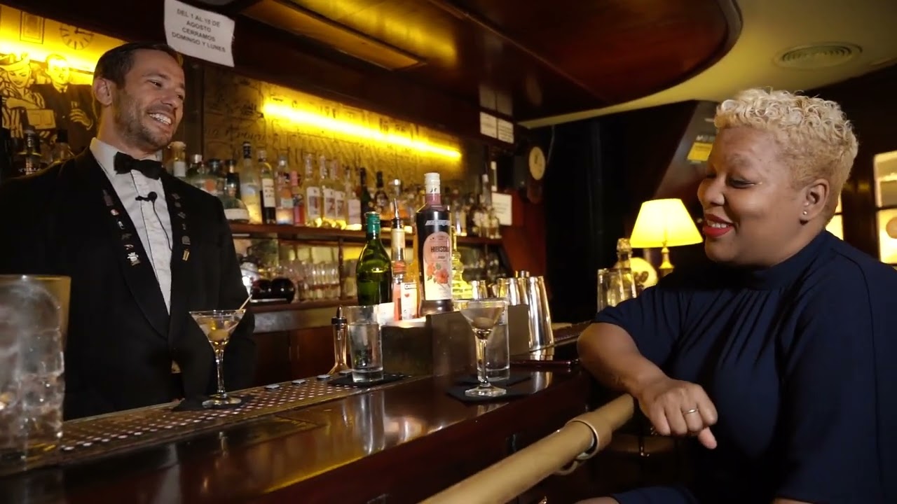 Conociendo Adal Márquez Barmanager de Boadas ( la catedral ) en Barcelona - España .