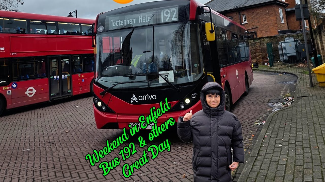 Great day weekend out in Enfield spotting Buses