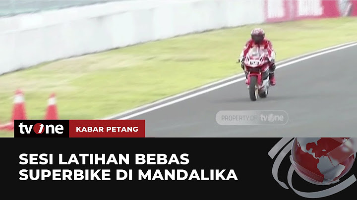 Jelang Race Pertama, Rider Jajal Aspal Sirkuit Mandalika | Kabar Petang tvOne