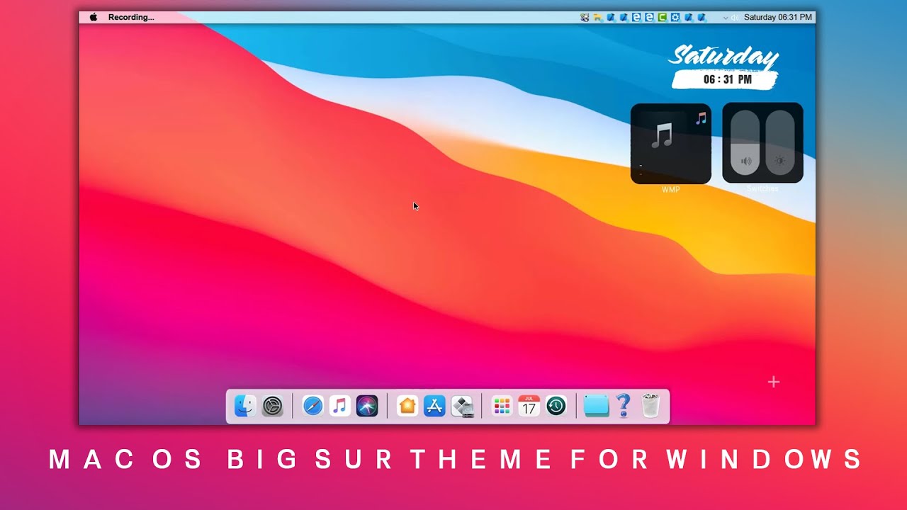 Theme for mac