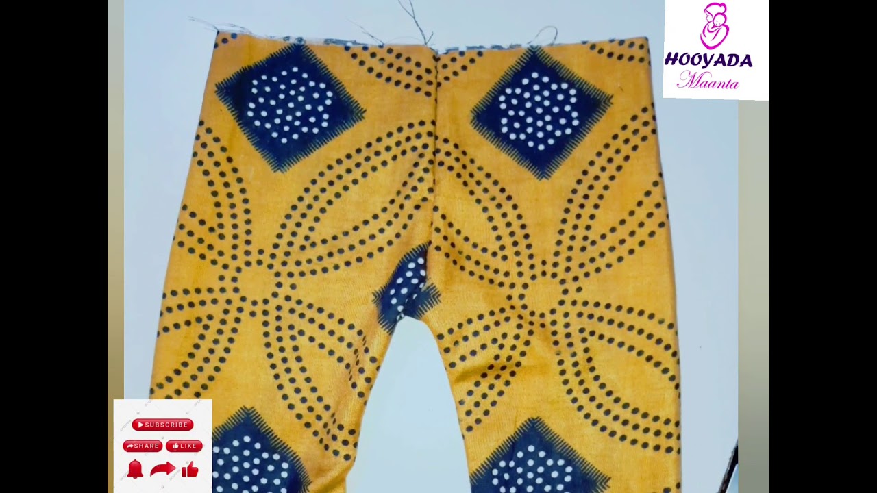 surwaal caruurta sida ugu sameysan  karto qaab fudud || #hooyadamaanta