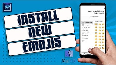 How To Get & Install New Emojis On Your Mac  💻 | MacOS Tips & Tricks | Quickly Add Emoji On MacOS
