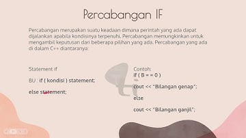 [LAB TI] Pertemuan 2 - AP3A - Operator dan Percabangan C++