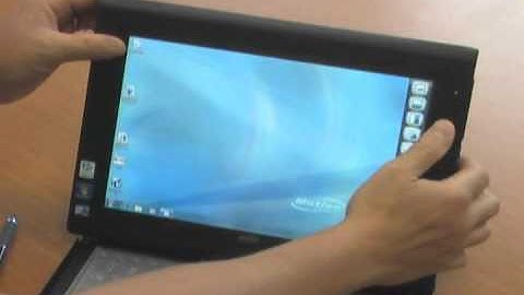 Motion Computing J3500 Touch Overview