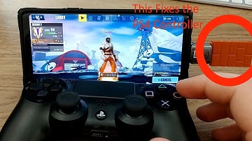 PS4 controller 100% working wireless with Fortnite Mobile