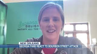 UGA fans react to deadly Bourbon Street attack