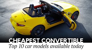 Cheapest New Convertible Cars and SUVs (2022 Edition with Pricing)
