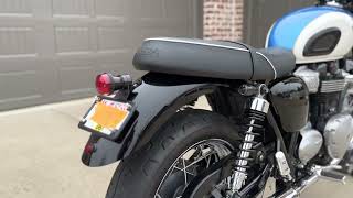 2018 Triumph Bonneville T100 w/ Toga exhaust and X-pipe