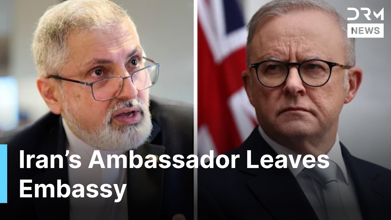 BREAKING: Iranian Ambassador Seen After Historic Expulsion Order in Australia | AC1C