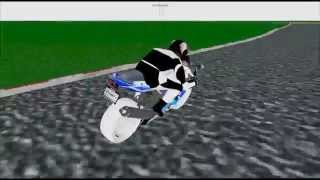 Motorbike Simulation - Realistic physics, ragdoll simulation