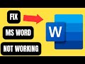 Solving Microsoft Office Word Issues on Windows 11/10: Tips and Tricks