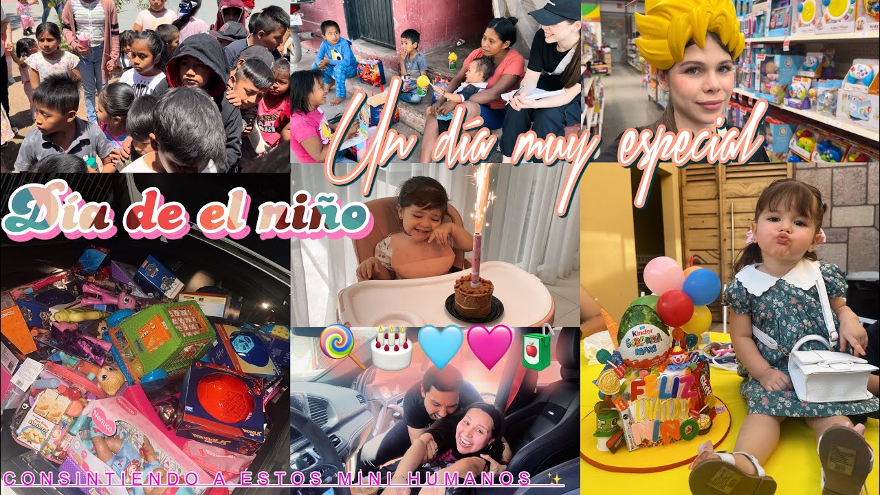 DÍA DE CONSENTIR A QUIENES LO NECESITAN, día de el niño | VLOG