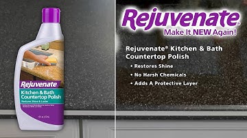 How to Restore Countertops - Rejuvenate Kitchen and Bathroom Countertop Polish