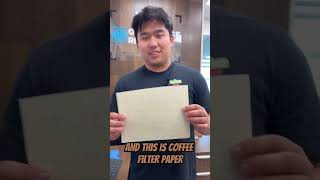 Material of the Week : Coffee Filter Paper