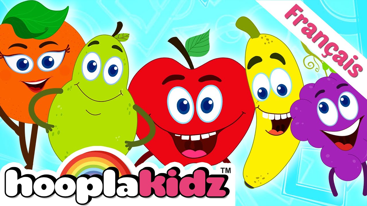 ⁣Famille des Doigts des Fruits | Chansons pour les Enfants | Hooplakidz Français